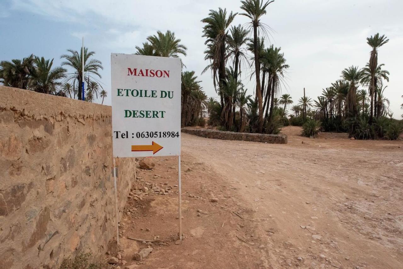 Maison Etoile Du Desert Aït Boukha Eksteriør billede