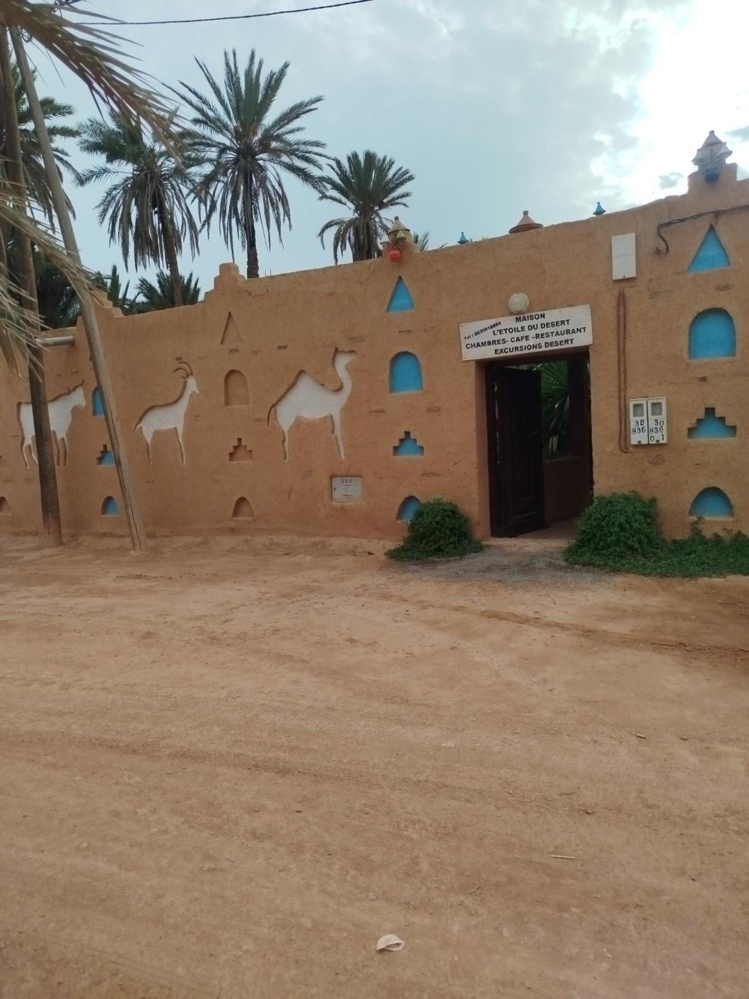 Maison Etoile Du Desert Aït Boukha Eksteriør billede